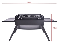Le barbecue d'acier au chrome du poids léger 45*30*30cm grille les grils campants portatifs de barbecue fournisseur